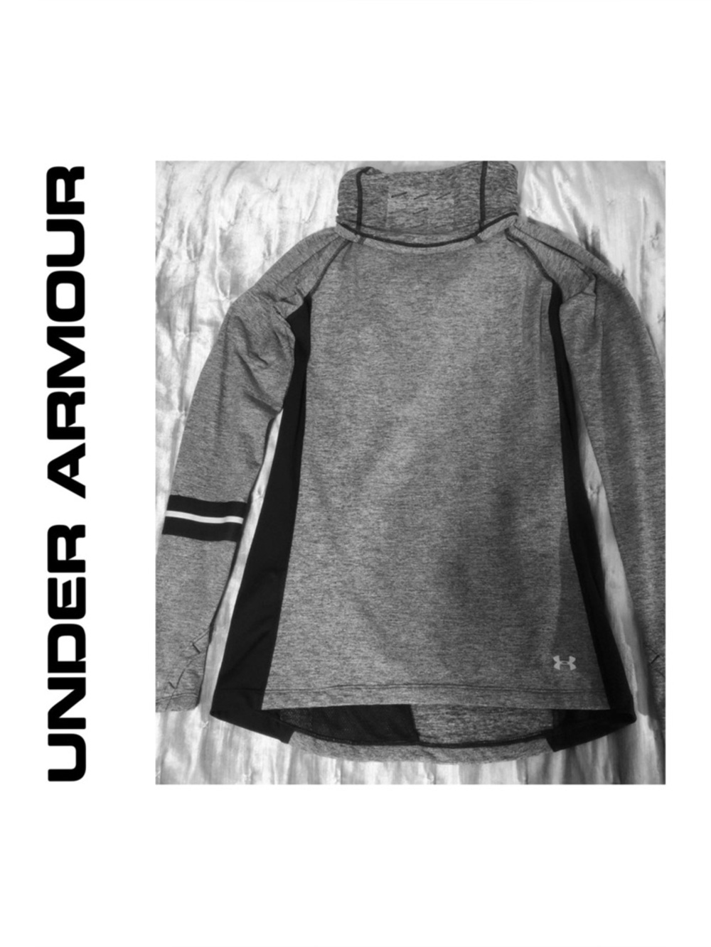 Grey Under Armour Turtleneck Pullover